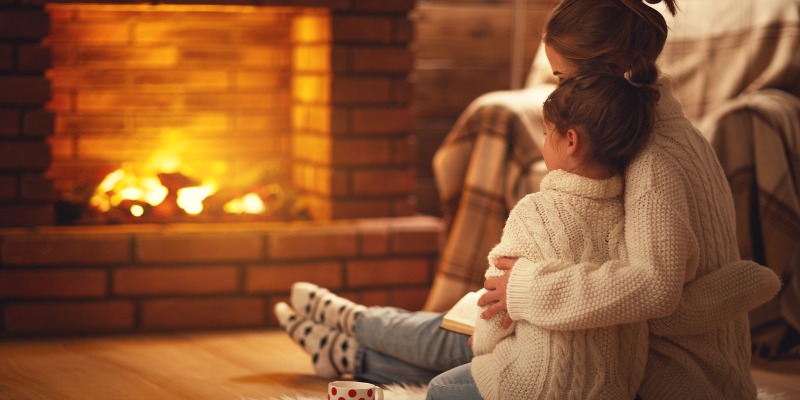 fireplace vs furnace efficiency