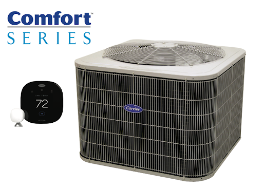 Carrier ComfortTM 24SCA4 is the best overall comfort central air conditioner in Barrie for 2025.